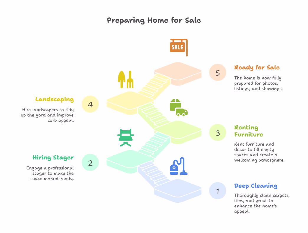 Prepping The Home Cleaning, Staging, And Curb Appeal