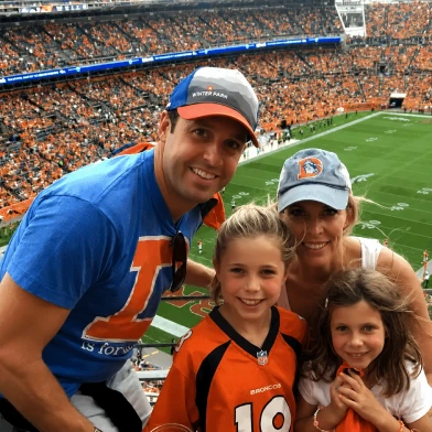 Brett Johnson With Family