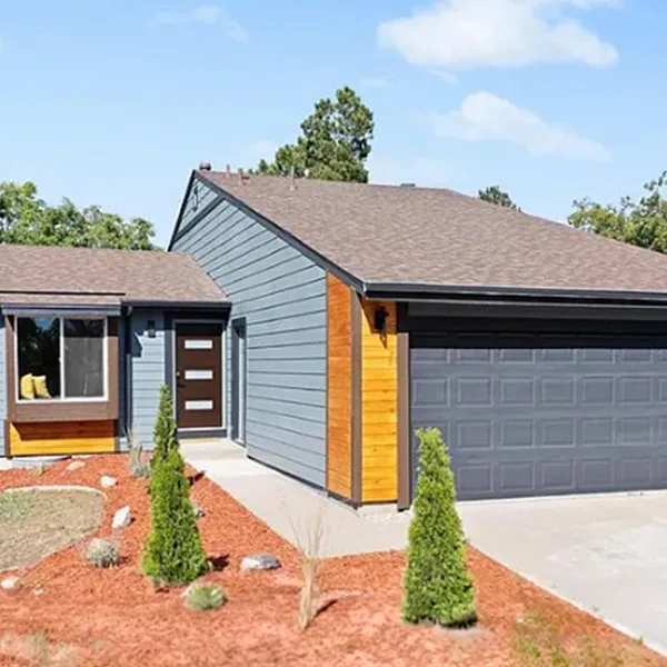 Home Garage Exterior After Renovations
