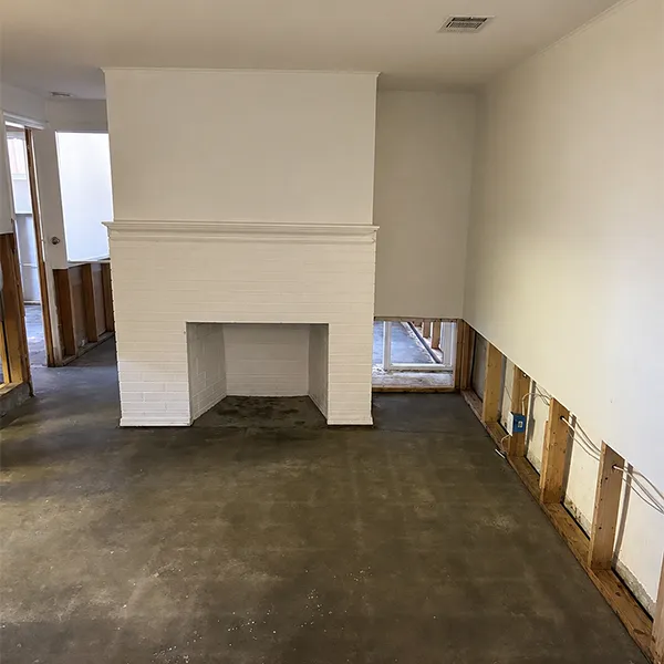 Living Room Interior Before Renovation